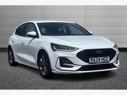 White Used 2024 Ford Focus ST-Line Hatchback | £18,999 (Fair price)