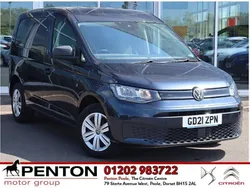 Blue Used 2021 VW Caddy S MPV | £14,490 (Fair price)