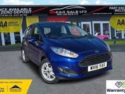 Blue Used 2016 Ford Fiesta Zetec Hatchback | £6,937 (Fair price)
