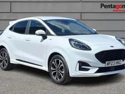 White Used 2023 Ford Puma ST-Line Hatchback | £16,595 (Good price)