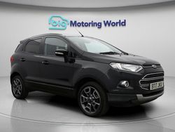 Black Used 2017 Ford Ecosport Titanium SUV | £6,700 (Fair price)