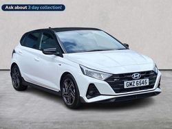 White Used 2025 Hyundai i20 N Line Hatchback | £19,395 (Expensive)