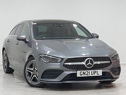 Grey Used 2021 Mercedes CLA180 AMG Line Premium Plus Sedan | £23,498 (Fair price)