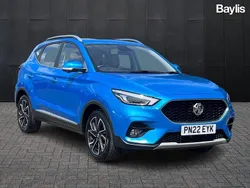 Blue Used 2022 MG ZS Exclusive Sedan | £13,849 (Fair price)
