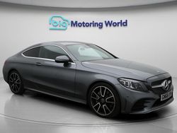 Grey Used 2018 Mercedes C300 AMG line Coupe | £18,700 (Fair price)