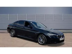 Black Used 2022 BMW 530e M Sport Sedan | £27,085 (Fair price)