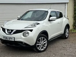 White Used 2016 Nissan Juke N-Connecta SUV | £5,490 (Fair price)