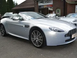 Lightning silver Used 2010 Aston Martin V8 Vantage Coupe | £39,995 (Expensive)
