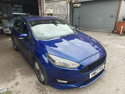 Blue Used 2018 Ford Focus ST-Line Hatchback | £4,495 (Good price)