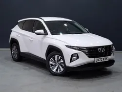 White Used 2022 Hyundai Tucson SE SUV | £19,398 (Fair price)
