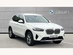 White Used 2022 BMW X3 xLine SUV | £31,695 (Fair price)