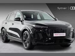 Black New 2025 Audi Q6 e-tron Advanced SUV | £78,500 (Expensive)