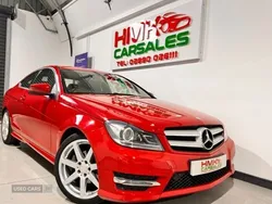 Red Used 2015 Mercedes C250 Sport Edition Coupe | £10,995 (Super price)