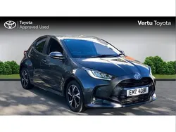Grey Used 2024 Toyota Yaris Hybrid Design Hatchback | £19,531 (Fair price)