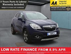 Blue Used 2013 Vauxhall Mokka drive SUV | £3,995 (Fair price)