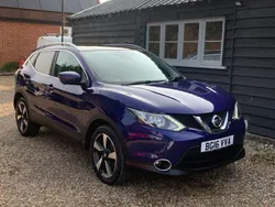 Blue Used 2016 Nissan Qashqai N-Connecta SUV | £6,500 (Fair price)