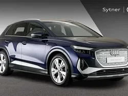 Blue Used 2022 Audi Q4 e-tron S-Line SUV | £26,000 (Fair price)