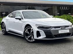 Grey Used 2023 Audi e-tron GT quattro Advanced Sedan | £44,950 (A bit pricey)