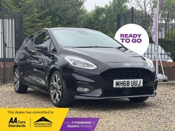 Black Used 2019 Ford Fiesta ST-Line Hatchback | £7,450 (Fair price)