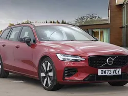Red Used 2024 Volvo V60 Plus Estate | £33,799 (Fair price)