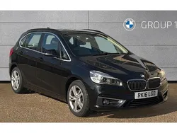 Black sapphire metallic paint Used 2016 BMW 220 Luxury Line Hatchback | £9,995 (Expensive)