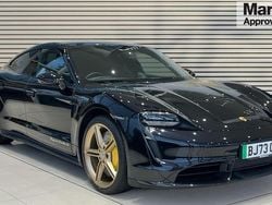Black Used 2023 Porsche Taycan Sedan | £74,055 (Fair price)