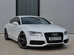 White Used 2013 Audi A7 Sportback Design Hatchback | £7,990 (A bit pricey)