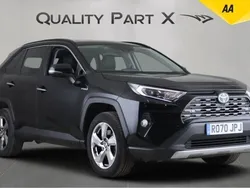 Black Used 2020 Toyota RAV4 Hybrid SUV | £21,480 (Fair price)