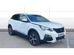 White Used 2019 Peugeot 3008 Allure SUV | £12,543 (Fair price)