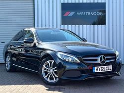Black Used 2015 Mercedes C220 Sedan | £7,600 (A bit pricey)