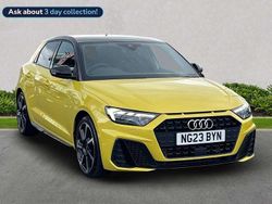 Yellow Used 2023 Audi A1 Black Edition Hatchback | £20,307 (A bit pricey)