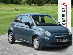 Blue Used 2008 Fiat 500 Pop Hatchback | £2,400 (Fair price)