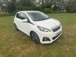 White Used 2014 Peugeot 108 Allure Hatchback | £3,995 (Fair price)