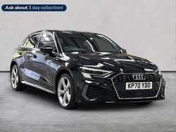 Black Used 2020 Audi A3 S-Line Hatchback | £19,640