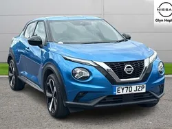 Blue Used 2020 Nissan Juke Tekna SUV | £15,614 (Fair price)