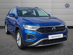 Blue Used 2023 VW T-Roc Life SUV | £17,694 (Fair price)