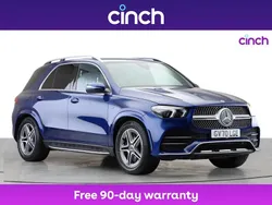 Blue Used 2020 Mercedes GLE350 AMG Line Premium SUV | £34,709 (Fair price)
