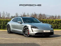 Dolomite silver metallic Used 2024 Porsche Taycan 4S Sport Turismo Sedan | £68,995 (Good price)