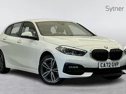 White Used 2022 BMW 118 Sport Line Hatchback | £19,500 (Fair price)