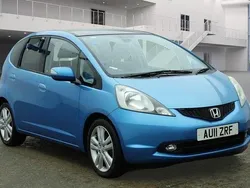 Blue Used 2011 Honda Jazz EX Hatchback | £5,795 (Fair price)