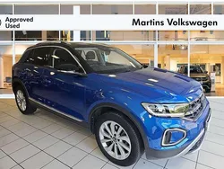 Blue Used 2022 VW T-Roc Style SUV | £21,290 (Fair price)