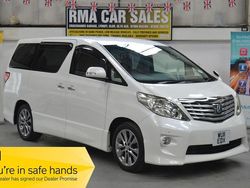 White Used 2011 Toyota Alphard MPV | £14,995 (A bit pricey)
