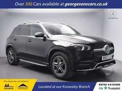 Black Used 2022 Mercedes GLE350 AMG line SUV | £46,500