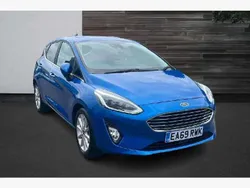 Blue Used 2019 Ford Fiesta Titanium Hatchback | £13,990 (Fair price)