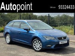 Blue Used 2014 Seat Leon SE Estate | £4,490 (Expensive)