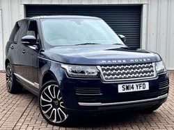 Blue Used 2014 Land Rover Range Rover Vogue SUV | £10,995 (Super price)