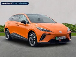 Orange Used 2023 MG MG4 EV Trophy Hatchback | £16,599 (Good price)