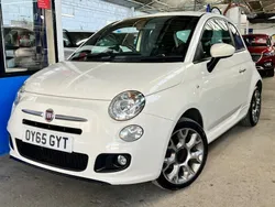 White Used 2015 Fiat 500 S Hatchback | £5,495 (Fair price)
