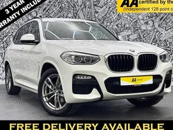 White Used 2019 BMW X3 M Sport SUV | £22,995 (Good price)