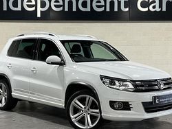 White Used 2014 VW Tiguan R-line SUV | £8,970 (Fair price)